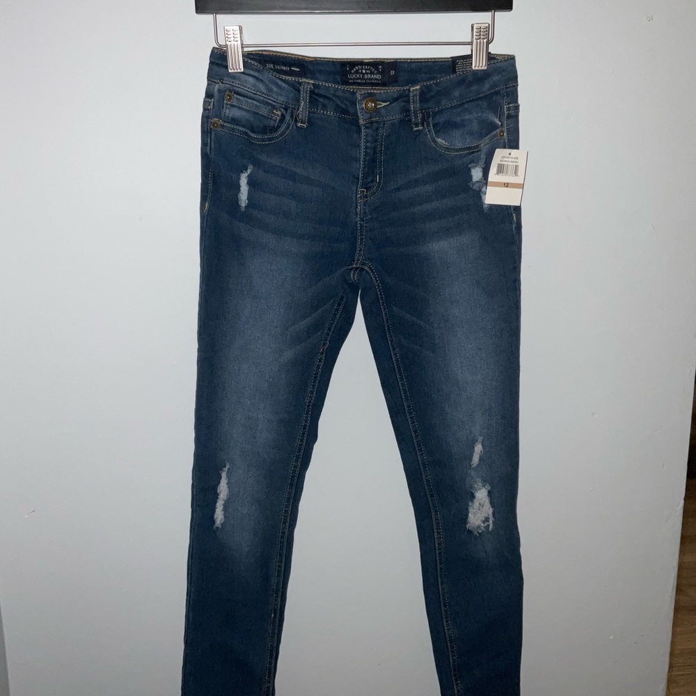 Lucky brand girls jeans size 12 NWT